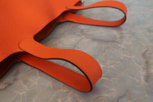 将图片加载到图库查看器,HERMES PICOTIN LOCK MM Clemence leather Feu □R刻印 Hand bag 700120238