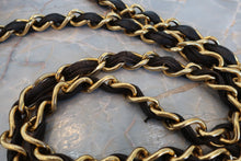 Load image into Gallery viewer, CHANEL Medium Matelasse single flap chain shoulder bag Lambskin Black/Gold hadware Shoulder bag 700100071