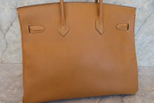 画像をギャラリービューアに読み込む, HERMES/エルメス バーキン35 アルデンヌ ナチュラル 〇Y刻印 ハンドバッグ 700060259