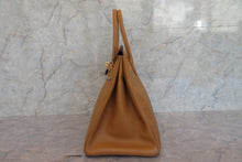 画像をギャラリービューアに読み込む, HERMES/エルメス バーキン35 アルデンヌ ナチュラル 〇Y刻印 ハンドバッグ 700060259