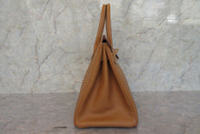 画像をギャラリービューアに読み込む, HERMES/エルメス バーキン35 アルデンヌ ナチュラル 〇Y刻印 ハンドバッグ 700060259