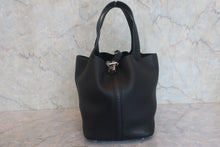 画像をギャラリービューアに読み込む, HERMES/エルメス ピコタンロックMM トリヨンクレマンス ブラック X刻印 ハンドバッグ 800020065