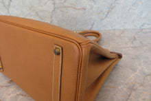 画像をギャラリービューアに読み込む, HERMES/エルメス バーキン35 アルデンヌ ナチュラル 〇Y刻印 ハンドバッグ 700060259