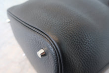 画像をギャラリービューアに読み込む, HERMES/エルメス ピコタンロックMM トリヨンクレマンス ブラック X刻印 ハンドバッグ 800020065