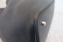 画像をギャラリービューアに読み込む, HERMES/エルメス ピコタンロックMM トリヨンクレマンス ブラック X刻印 ハンドバッグ 800020065