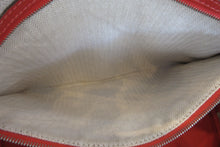 Load image into Gallery viewer, HERMES  GARDEN PARTY PM Country leather Rouge pivoine R Engraving Tote bag 700030105