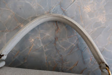 画像をギャラリービューアに読み込む, HERMES/エルメス ケリー32 トワルアッシュ/レザー ベージュ/ホワイト 〇U刻印 ハンドバッグ 700080200