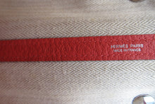 Load image into Gallery viewer, HERMES  GARDEN PARTY PM Country leather Rouge pivoine R Engraving Tote bag 700030105