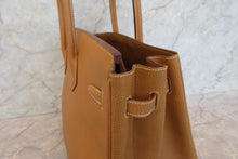 画像をギャラリービューアに読み込む, HERMES/エルメス バーキン35 アルデンヌ ナチュラル 〇Y刻印 ハンドバッグ 700060259