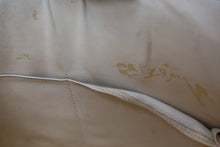 画像をギャラリービューアに読み込む, HERMES/エルメス ケリー32 トワルアッシュ/レザー ベージュ/ホワイト 〇U刻印 ハンドバッグ 700080200