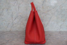 Load image into Gallery viewer, HERMES GARDEN PARTY PM Country leather Rouge pivoine R Engraving Tote bag 700110143