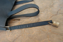 将图片加载到图库查看器,HERMES PICOTIN LOCK MM Clemence leather Blue de galice □R刻印 Hand bag 700100168