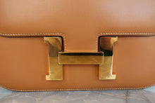 將圖片載入圖庫檢視器 HERMES/エルメス コンスタンス24 ボックスカーフ ナチュラル 〇I刻印 ショルダーバッグ 700090049