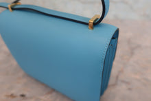 將圖片載入圖庫檢視器 HERMES/エルメス コンスタンス3 ミニ ヴォースイフト セレスト C刻印 ショルダーバッグ 800060132