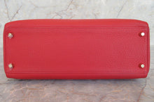 画像をギャラリービューアに読み込む, HERMES/エルメス ケリー35 トリヨンクレマンス ルージュカザック □Q刻印 ショルダーバッグ 700030078