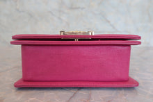 Load image into Gallery viewer, CHANEL LeBOY CHANEL chain shoulder bag Caviar skin Pink/Gold hadware Shoulder bag 800030161