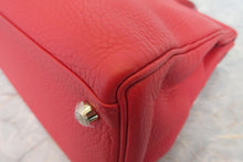 画像をギャラリービューアに読み込む, HERMES/エルメス ケリー35 トリヨンクレマンス ルージュカザック □Q刻印 ショルダーバッグ 700030078
