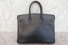 画像をギャラリービューアに読み込む, HERMES/エルメス バーキン35 ヴォーエプソン ブラック □K刻印 ハンドバッグ 700100149