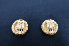 Load image into Gallery viewer, CHANEL CC mark earring Gold plate Gold Earring 500100070