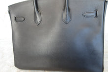 画像をギャラリービューアに読み込む, HERMES/エルメス バーキン35 ヴォーエプソン ブラック □K刻印 ハンドバッグ 700100149