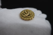 Load image into Gallery viewer, CHANEL CC mark earring Gold plate Gold Earring 500100070