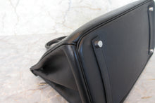 画像をギャラリービューアに読み込む, HERMES/エルメス バーキン35 ヴォーエプソン ブラック □K刻印 ハンドバッグ 700100149