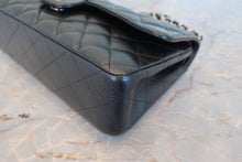 Load image into Gallery viewer, CHANEL Matelasse Double Flap Double Chain shoulder bag Caviar skin Black/Silver hardware Shoulder bag 800090199