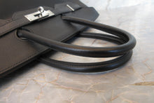 画像をギャラリービューアに読み込む, HERMES/エルメス バーキン35 ヴォーエプソン ブラック □K刻印 ハンドバッグ 700100149