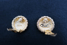 Load image into Gallery viewer, CHANEL CC mark earring Gold plate Gold Earring 500100070