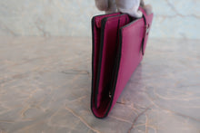 画像をギャラリービューアに読み込む, HERMES/エルメス ベアンスフレ ヴォーエプソン ローズパープル C刻印 財布 800020174