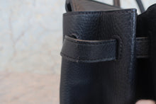 将图片加载到图库查看器,HERMES BIRKIN 40 Togo leather Black 〇W刻印 Hand bag 700110043