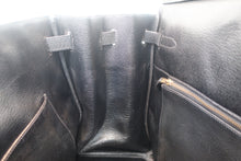 将图片加载到图库查看器,HERMES BIRKIN 40 Togo leather Black 〇W刻印 Hand bag 700110043