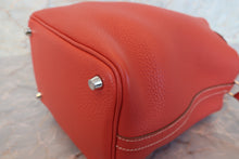 Load image into Gallery viewer, HERMES PICOTIN LOCK PM Clemence leather Sanguine □O Engraving Hand bag 700100103