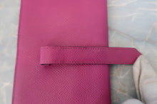 画像をギャラリービューアに読み込む, HERMES/エルメス ベアンスフレ ヴォーエプソン ローズパープル C刻印 財布 800020174