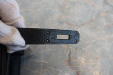 将图片加载到图库查看器,HERMES BIRKIN 40 Togo leather Black 〇W刻印 Hand bag 700110043