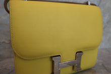 画像をギャラリービューアに読み込む, HERMES/エルメス コンスタンス3 ミニ ヴォースイフト ライム D刻印 ショルダーバッグ 700050088