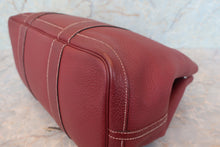 Load image into Gallery viewer, HERMES GARDEN PARTY PM Negonda leather Rouge H □K Engraving Tote bag 700110139