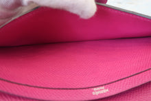 画像をギャラリービューアに読み込む, HERMES/エルメス ベアンスフレ ヴォーエプソン ローズパープル C刻印 財布 800020174