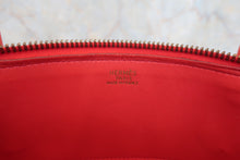 將圖片載入圖庫檢視器 HERMES/エルメス ボリード27 オーストリッチ ルージュ □B刻印 ショルダーバッグ 800060122