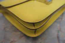 画像をギャラリービューアに読み込む, HERMES/エルメス コンスタンス3 ミニ ヴォースイフト ライム D刻印 ショルダーバッグ 700050088