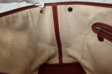 Load image into Gallery viewer, HERMES GARDEN PARTY PM Negonda leather Rouge H □K Engraving Tote bag 700110139