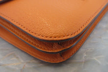 Load image into Gallery viewer, HERMES CONSTANCE3 MINI Verso Chevre myzore goatskim Orange/Rose azalee U Engraving Shoulder bag 700030122