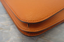 Load image into Gallery viewer, HERMES CONSTANCE3 MINI Verso Chevre myzore goatskim Orange/Rose azalee U Engraving Shoulder bag 700030122