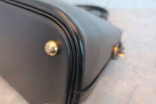 将图片加载到图库查看器,HERMES/BOLIDE 31 Box carf leather Black 〇Y刻印 Hand bag 700120244