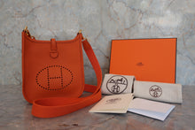 画像をギャラリービューアに読み込む, HERMES/エルメス エブリンTPM トリヨンクレマンス オレンジ B刻印 ショルダーバッグ 800080028
