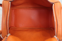 画像をギャラリービューアに読み込む, HERMES/エルメス リンディ30 トリヨンクレマンス オレンジ □P刻印 ショルダーバッグ 800030014