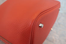 画像をギャラリービューアに読み込む, HERMES/エルメス ピコタンロックMM トリヨンクレマンス サンギーヌ □P刻印 ハンドバッグ 800020045