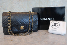 画像をギャラリービューアに読み込む, CHANEL/シャネル マトラッセWフラップWチェーンショルダーバッグ ラムスキン ブラック/ゴールド金具 ショルダーバッグ 800090031