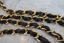 Load image into Gallery viewer, CHANEL Medium Matelasse single flap chain shoulder bag Lambskin Black/Gold hadware Shoulder bag 700070307