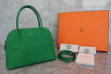 將圖片載入圖庫檢視器 HERMES/エルメス ボリード27 ヴォーエプソン バンブー □R刻印 ショルダーバッグ 80007107